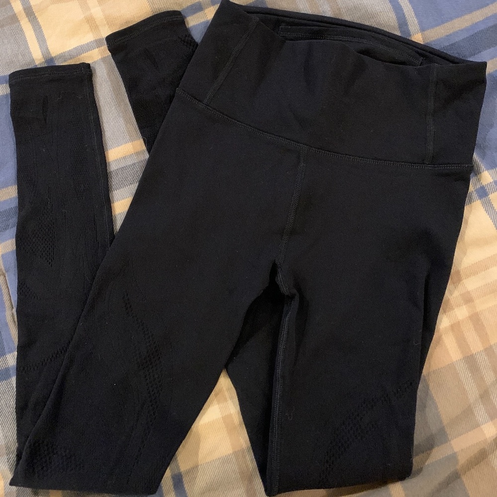 Lululemon patterned cut out leggings